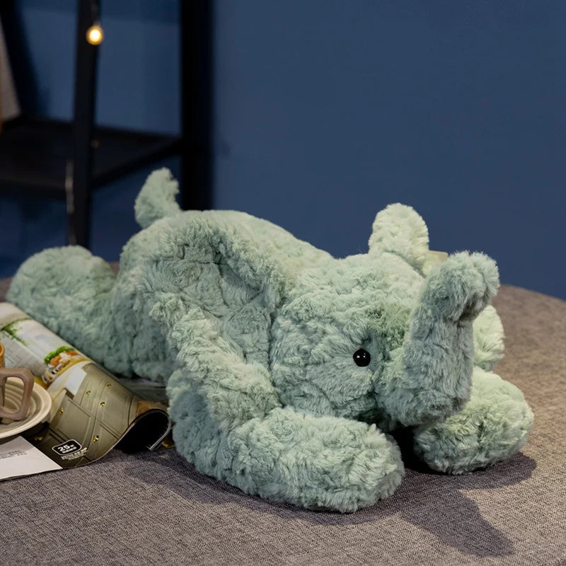 Brazo de peluche de 50/60/65cm de largo, almohada de felpa suave ponderada, mapache, Koala, oso, perezoso, dinosaurio, regalo para niños y niñas