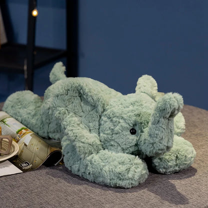 Brazo de peluche de 50/60/65cm de largo, almohada de felpa suave ponderada, mapache, Koala, oso, perezoso, dinosaurio, regalo para niños y niñas